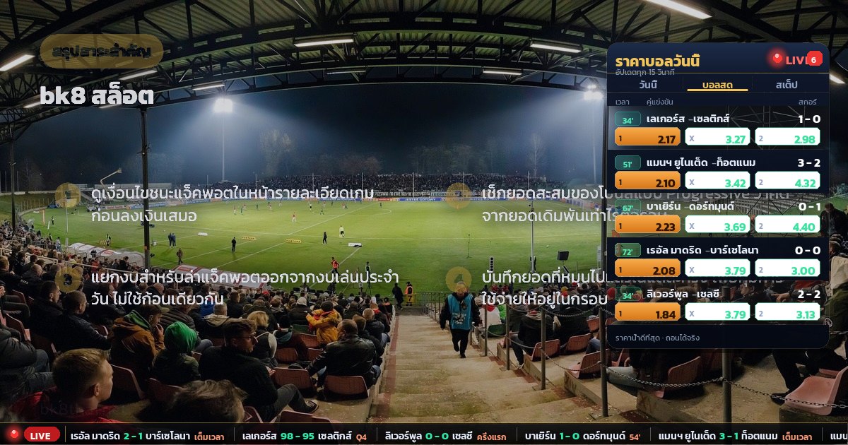 bk8 สล็อต – สรุปสาระสำคัญ